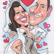 L  Cs wedding invitation