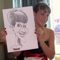 Wedding Reception Live Caricature