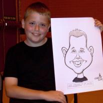 Go Greener Event Live Caricature