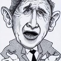 Edd's Heads: George Bush