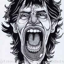 Edd's Heads: Mick Jagger