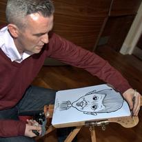 Finishing Another Caricature...