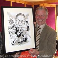 Retirement Presentation Gift Caricature
