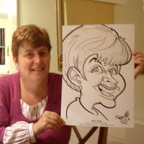 Live Caricature of Lorraine