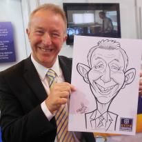 Event Caricatures By Edd Travers