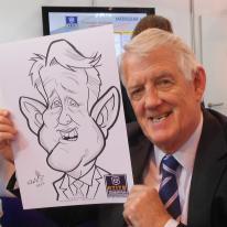 Event Caricatures By Edd Travers