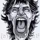 Edd's Heads: Mick Jagger