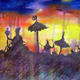 Tales from the Mahabharata2 | | 30 x 23cm | Graphite and acrylic Tales from the Mahabharata2