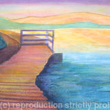 Boardwalk - Watercolour (available)
