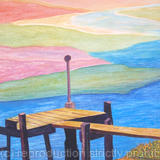 Landing Stage - Watercolour (available)