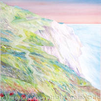 Clifftop Poppies