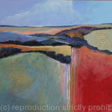 Natures riches - Acrylic and collage on canvas