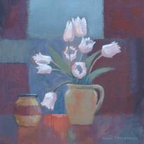 White tulips
