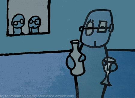 Friends Drinking
