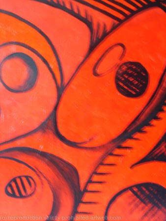 Red Dancers detail