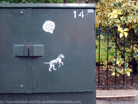 Spot Dog sticker