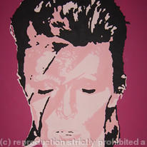 Ziggy Stardust work in progress