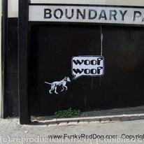 woof woof sticker