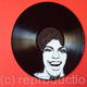 Funky Afro | £120 | 32 x 32cm | Spraypaint on Vinyl Record Funky Afro