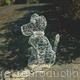 Big Sitting Dog | (sold) | | Recycled Fencing Wire Big Sitting Dog