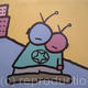The Twins | £35 | 45 x 45cm | Acrylic on Canvass The Twins