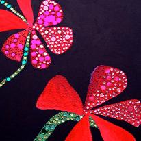 Pink Sparkle Flower 2