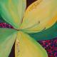 orchid 2 | | | Acrylic Paint, fabric paint and Sequins orchid 2