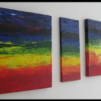 Triptych - Rainbow