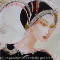 Dragonfly Lady, detail