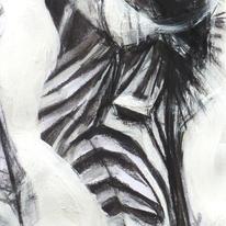 Zebra, detail.