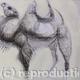 Camel 1 . | £250(sold) | | charcoal and wash on paper Camel 1 .