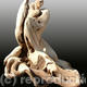 Fallen Angel | (sold) | 183 x 183cm | wood carving. Fallen Angel