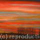 POPLARS SUNSET