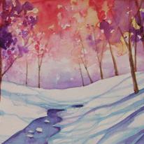 hidden Winter Snow
