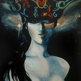 Goddess - Acrylic on canvas
