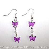 Purple butterflies