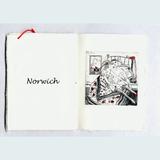 An Acronymic Alphabet inside page - artist book edition 200
