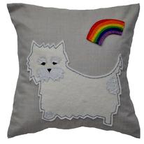 Westie Cushion, Small