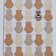 Owlet Neutral | £45 | | Felt & leather on canvas Owlet Neutral
