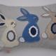 Bunnies - blue