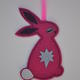 Bunny - pink glitter…