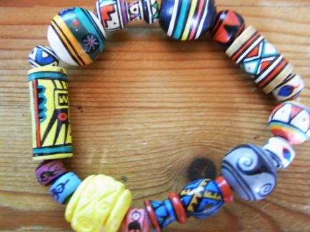 Peruvian trip bracelet