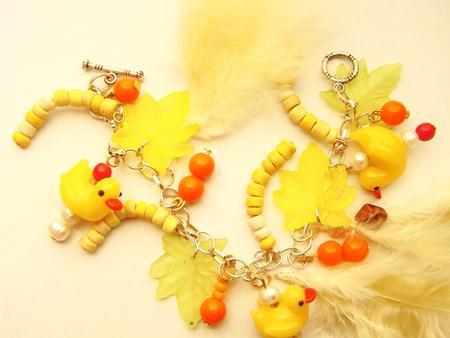 quackers charm bracelet