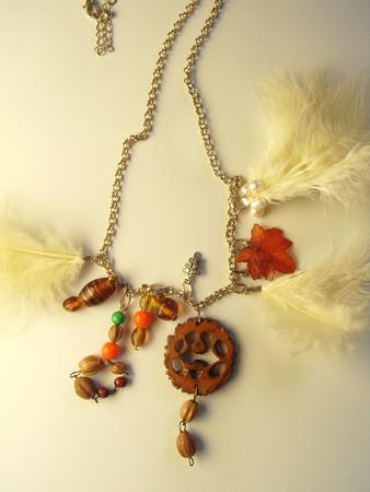I'm walnuts for you! necklace