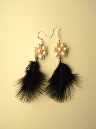 furry-go-round earrings