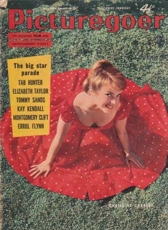 picturegoer mag cover 1950s