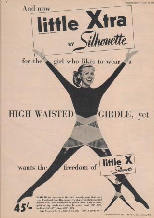 Genuine underwear / girdle advert 1950s