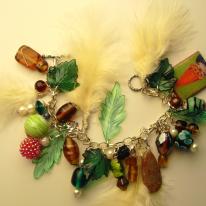 gnome called Jasper charm bracelet
