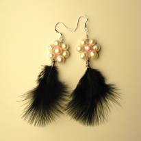 furry-go-round earrings