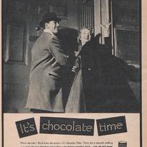 1950s drinking chocolate advert